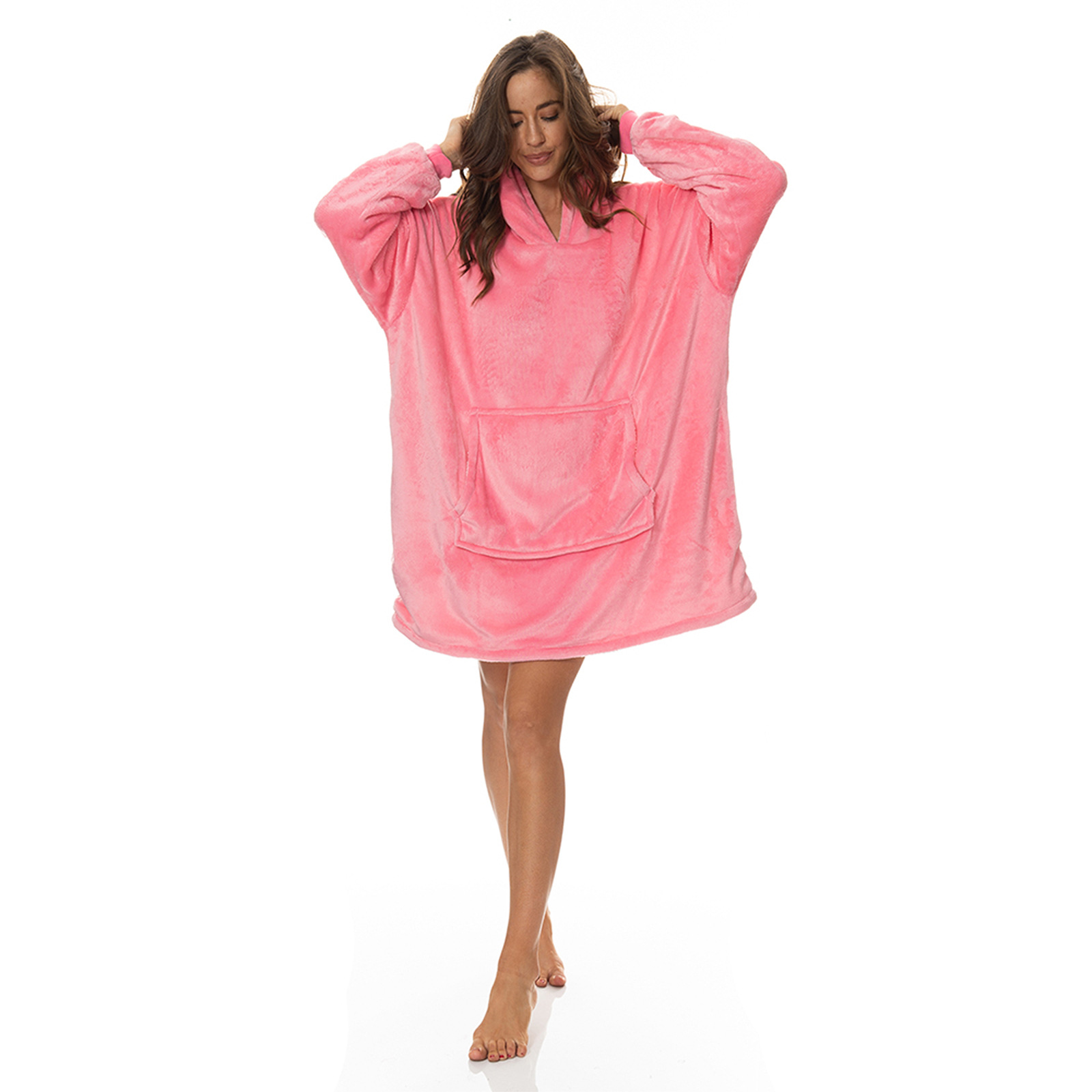 Royal Comfort Snug Hoodie - Pink - Image 2