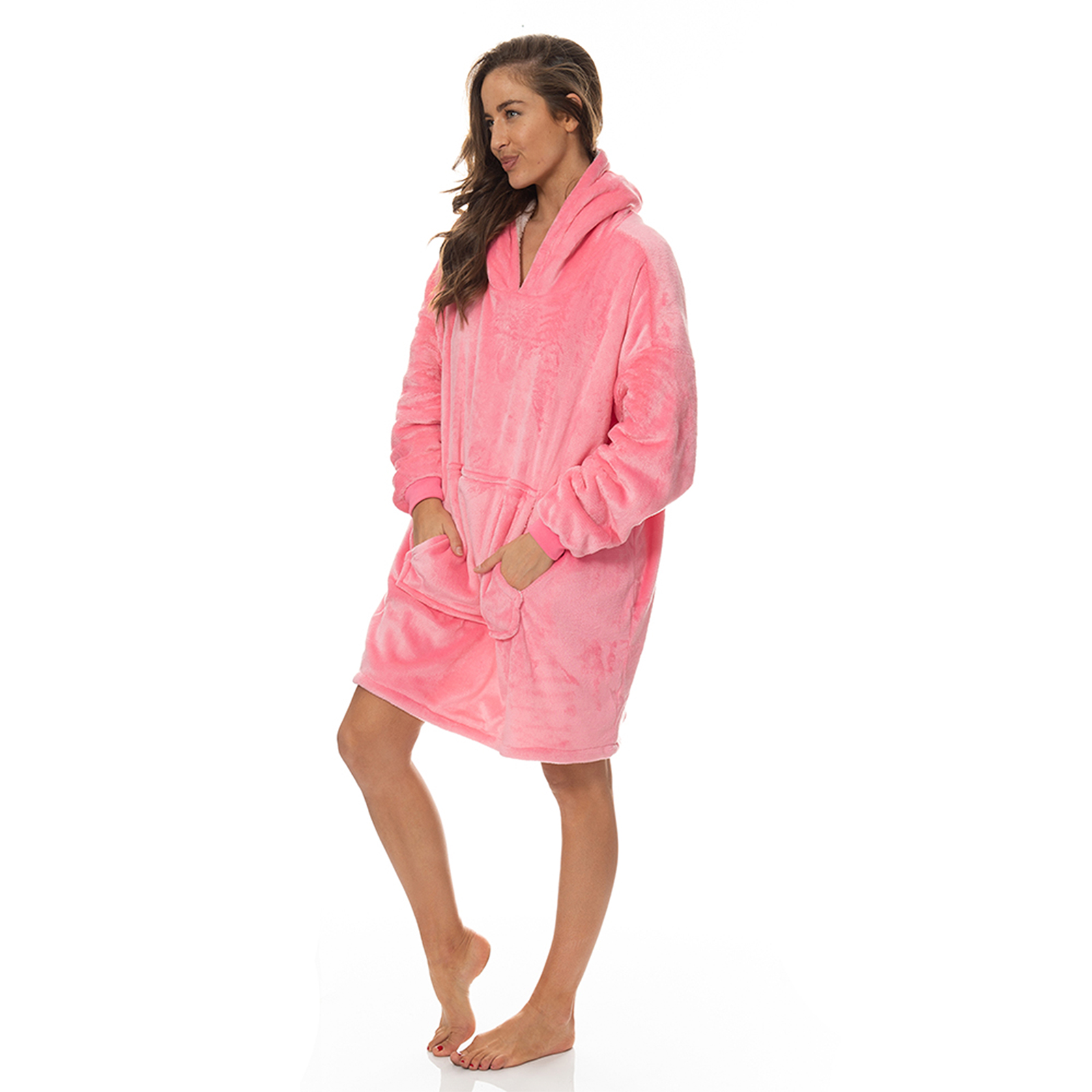 Royal Comfort Snug Hoodie - Pink - Image 3