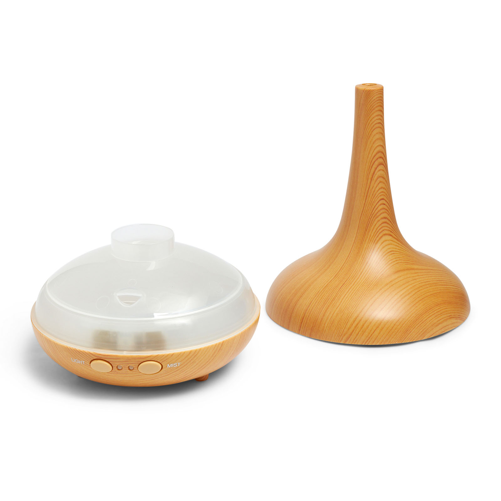 Milano Decor Ultrasonic Aroma Diffuser - Light Wood Grain - Image 3