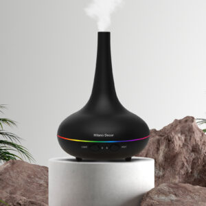 Milano Decor Ultrasonic Aroma Diffuser - Black Colour