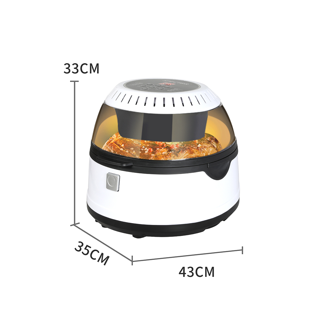 Spector 12L Air Fryer Convection Oven White Colour - Image 3