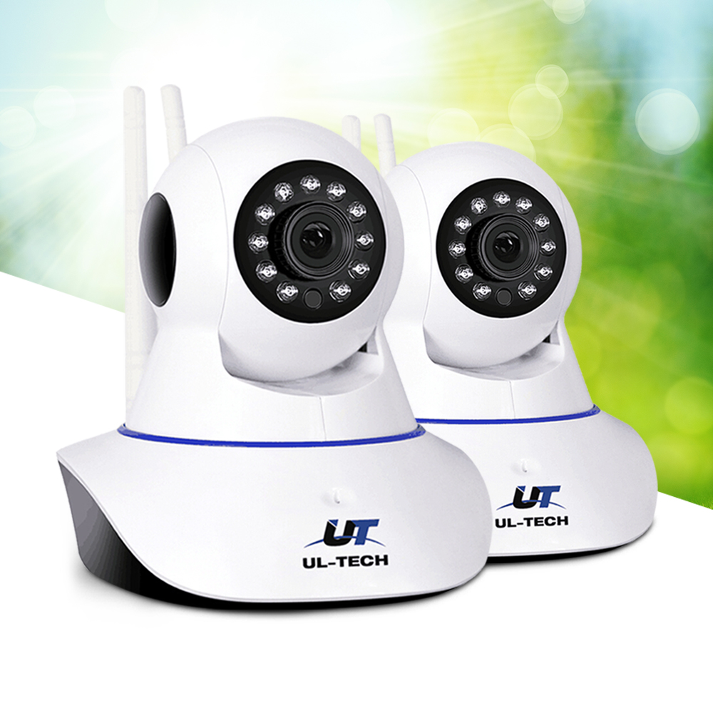 UL-tech 1080P Wireless IP Cameras Security WIFI Cam White - Image 8