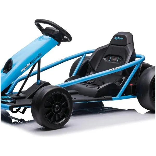 24V Go Kart for kids with Drift Function – Blue - Image 2