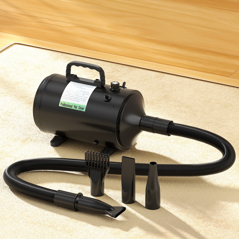 i.Pet Pet Hair Dryer Dog Cat Grooming Speed Blower Hairdryer Heater Low Noise - Image 8