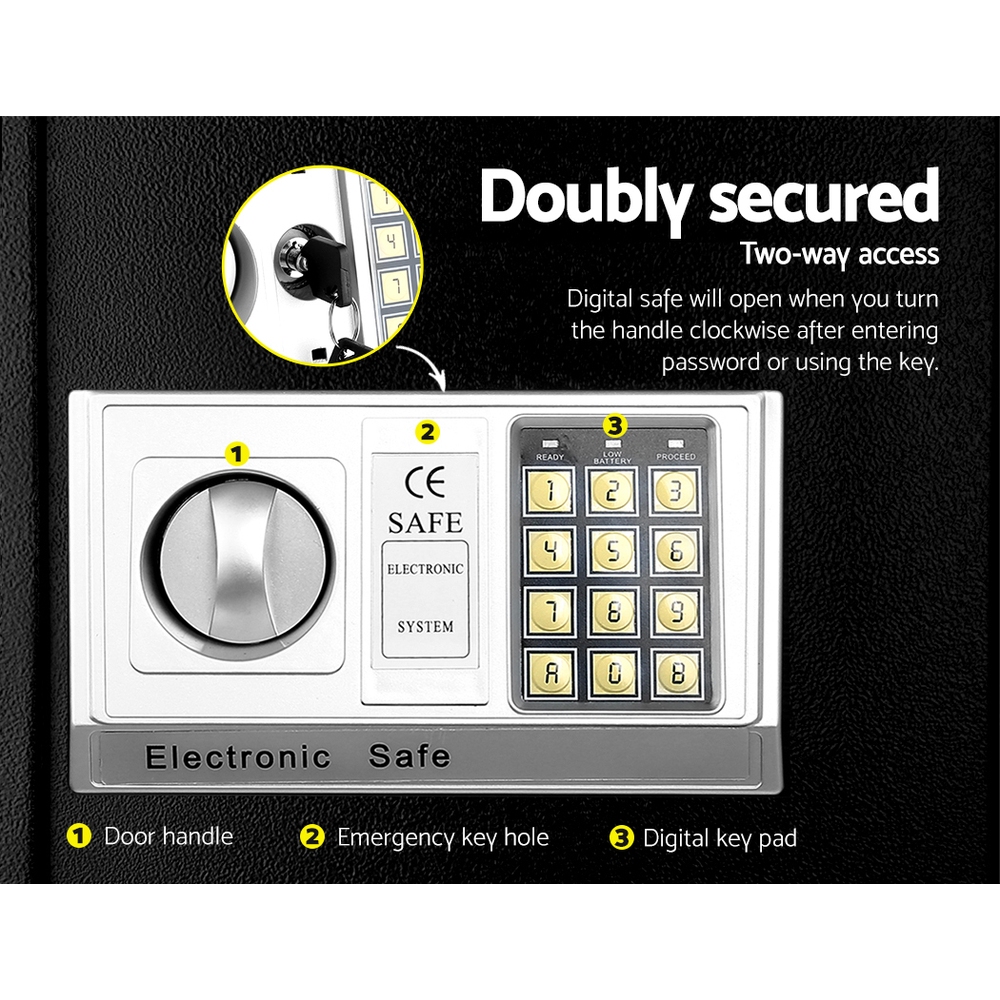 UL-TECH Security Safe Box 20L - Image 5
