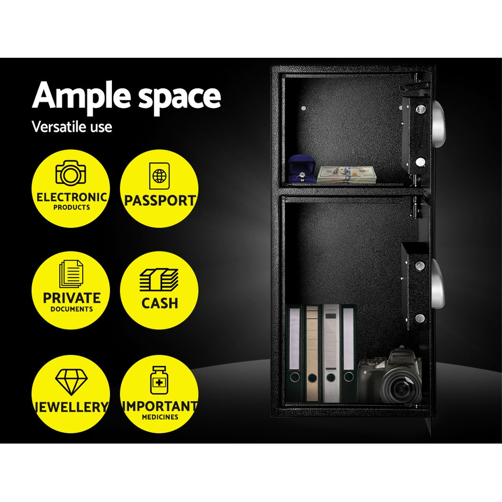 UL-TECH Security Safe Box Double Door - Image 5