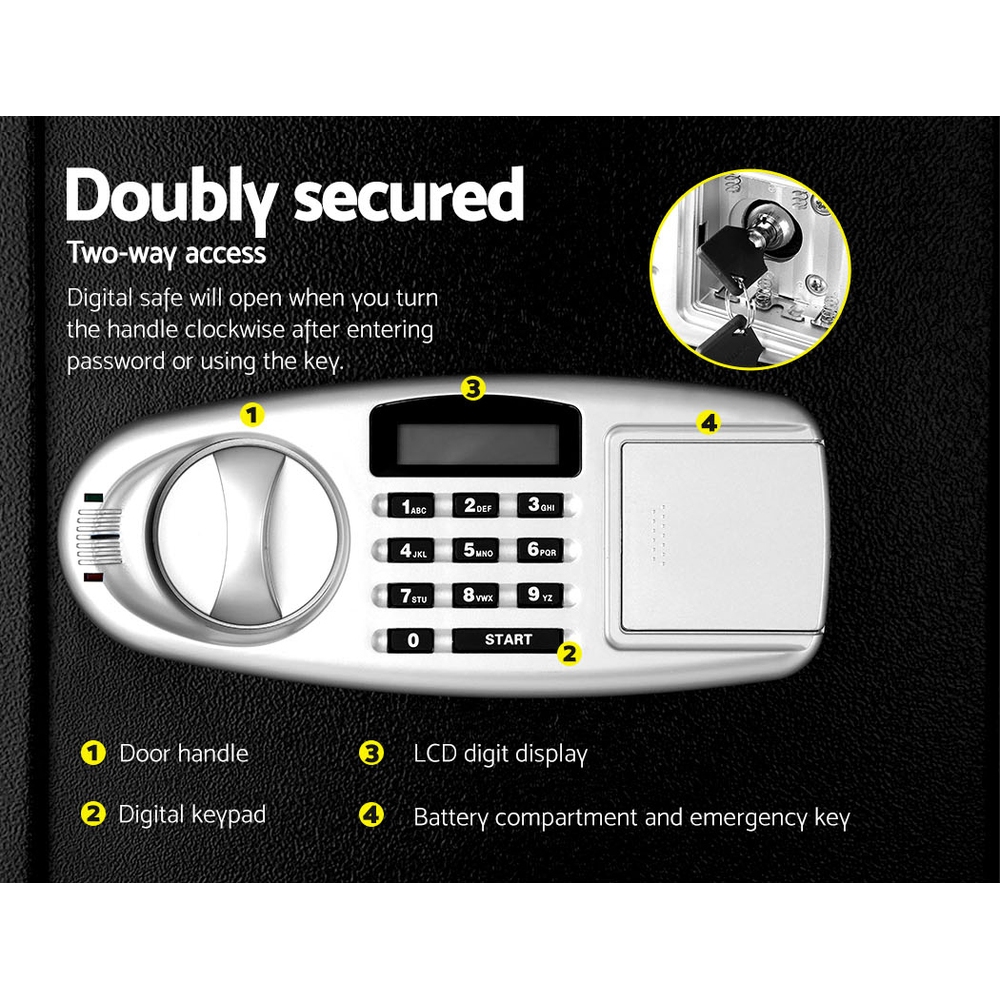 UL-TECH Security Safe Box Double Door - Image 6