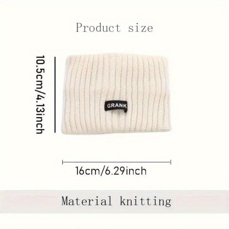 Black Pink Women'S Headbands Elastic Headbands Winter Ear Warmers Solid Color Headbands - Image 2