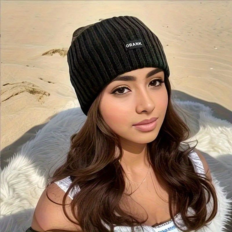 Black Pink Women'S Headbands Elastic Headbands Winter Ear Warmers Solid Color Headbands - Image 5