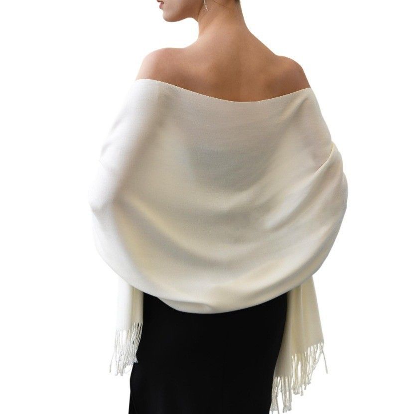 Shawls and Wraps for Evening Dress Women's Scarf Wedding Bride Bridesmaid Gifts Winter Scarves(beige)