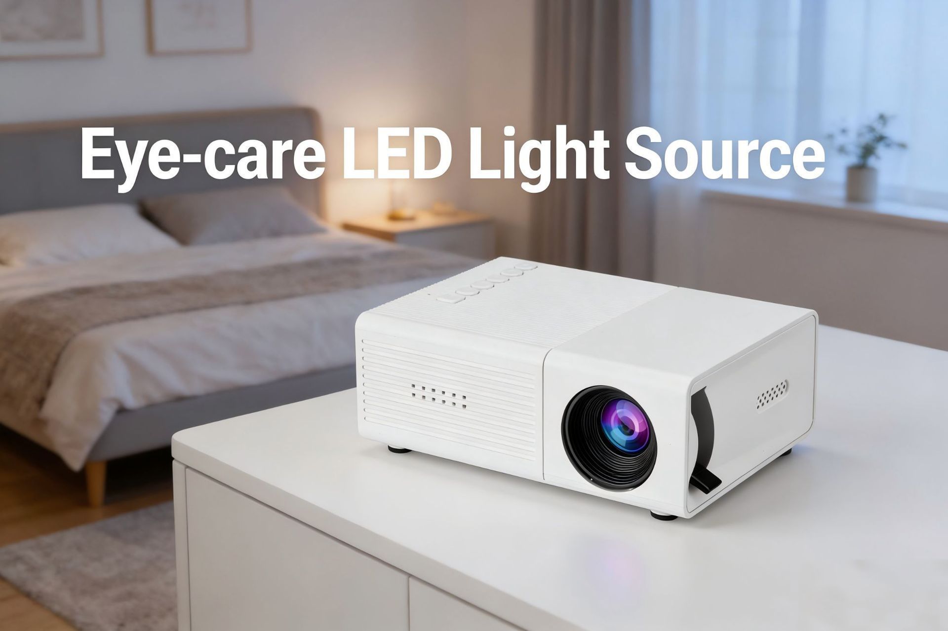 M3S Mini Projector White USB-Powered - Image 11