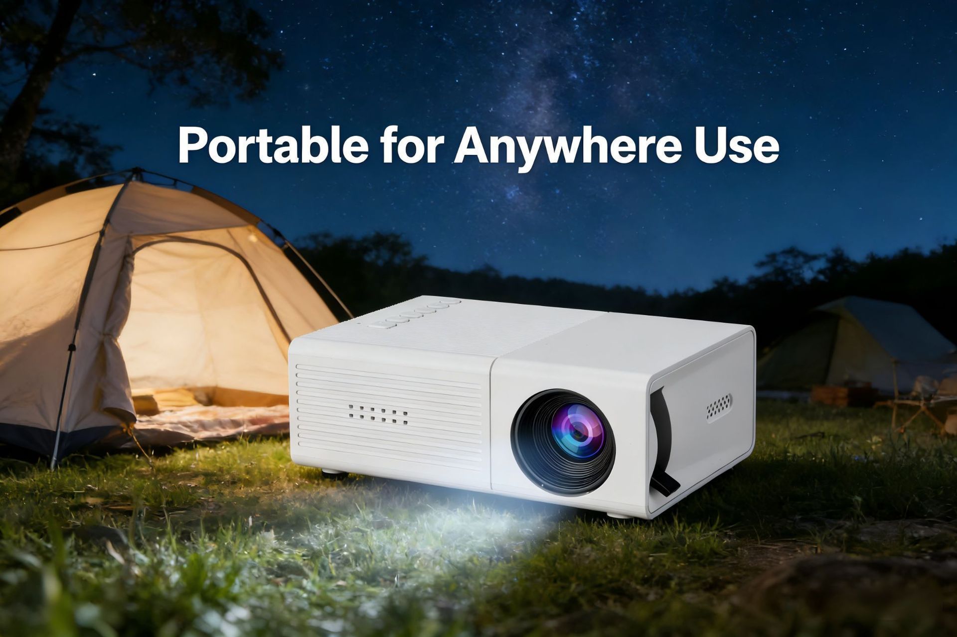 M3S Mini Projector White USB-Powered - Image 13