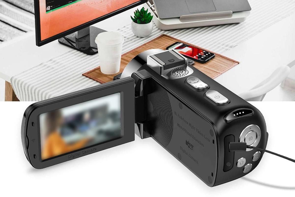 4K Video Camera Camcorder 64MP Vlogging Camera With 28X Digital Zoom for YouTube - Standard Version - Image 5