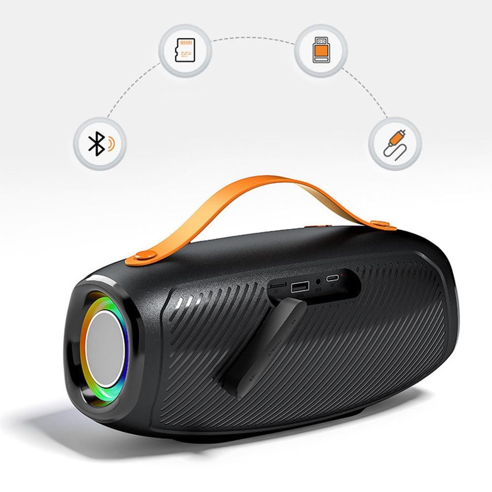 Portable Bluetooth Wireless Speaker With LED Lights For Indoor Outdoor Party - Image 2