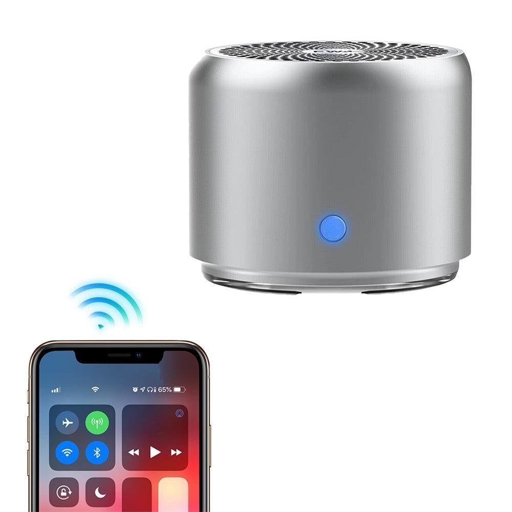 Portable Wireless Mini Bluetooth Speaker Mic Bathroom Shower Speaker Pink - Image 5