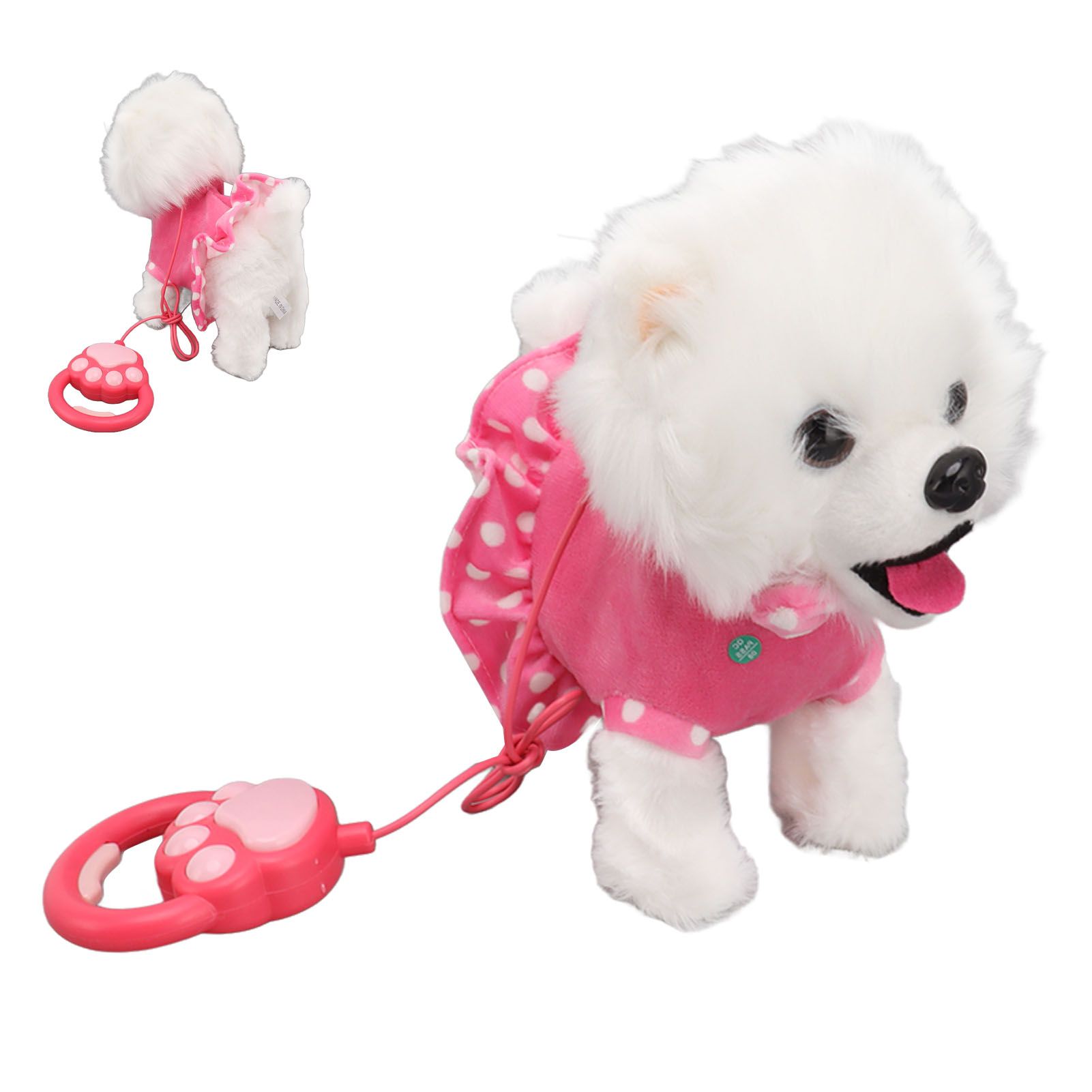 Electronic Plush Dog Interactive Puppy Singing Walking Toy with Remote Control Leash Kids Toddler Birthday Gifts Pink - Image 7