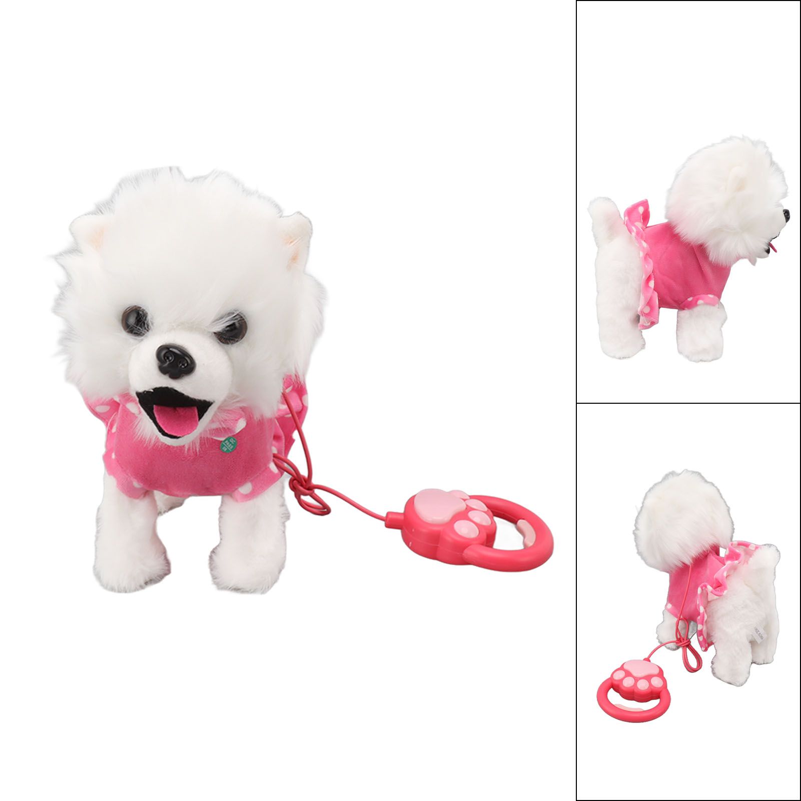 Electronic Plush Dog Interactive Puppy Singing Walking Toy with Remote Control Leash Kids Toddler Birthday Gifts Pink - Image 10