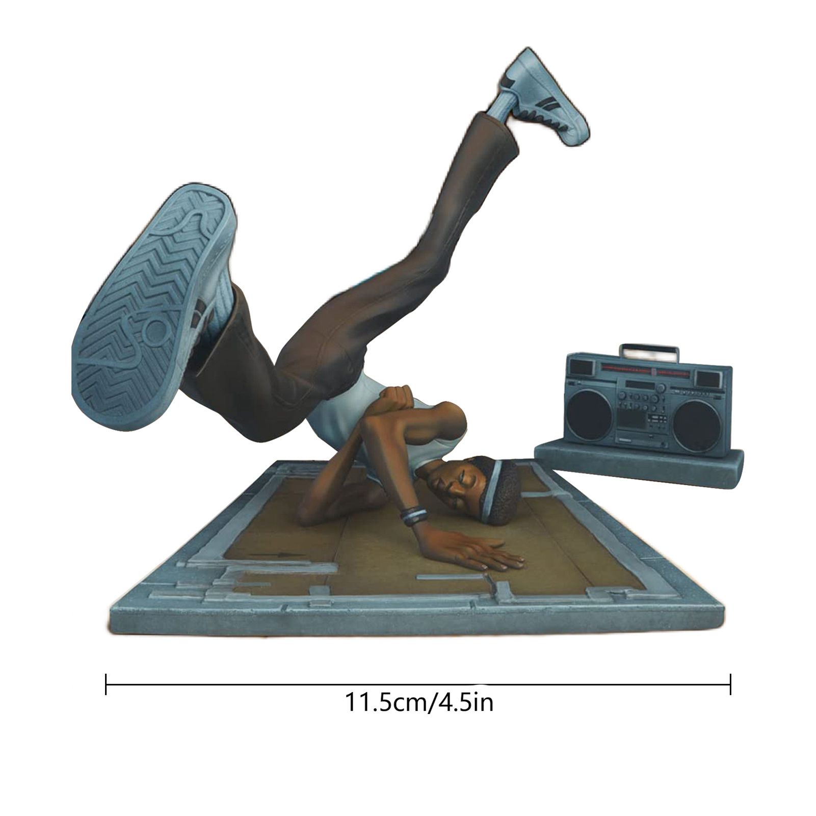 Hip Hop Elements Sculpture Artist Statue DJ Break Dance Modeling Resin Sculpture - Image 12