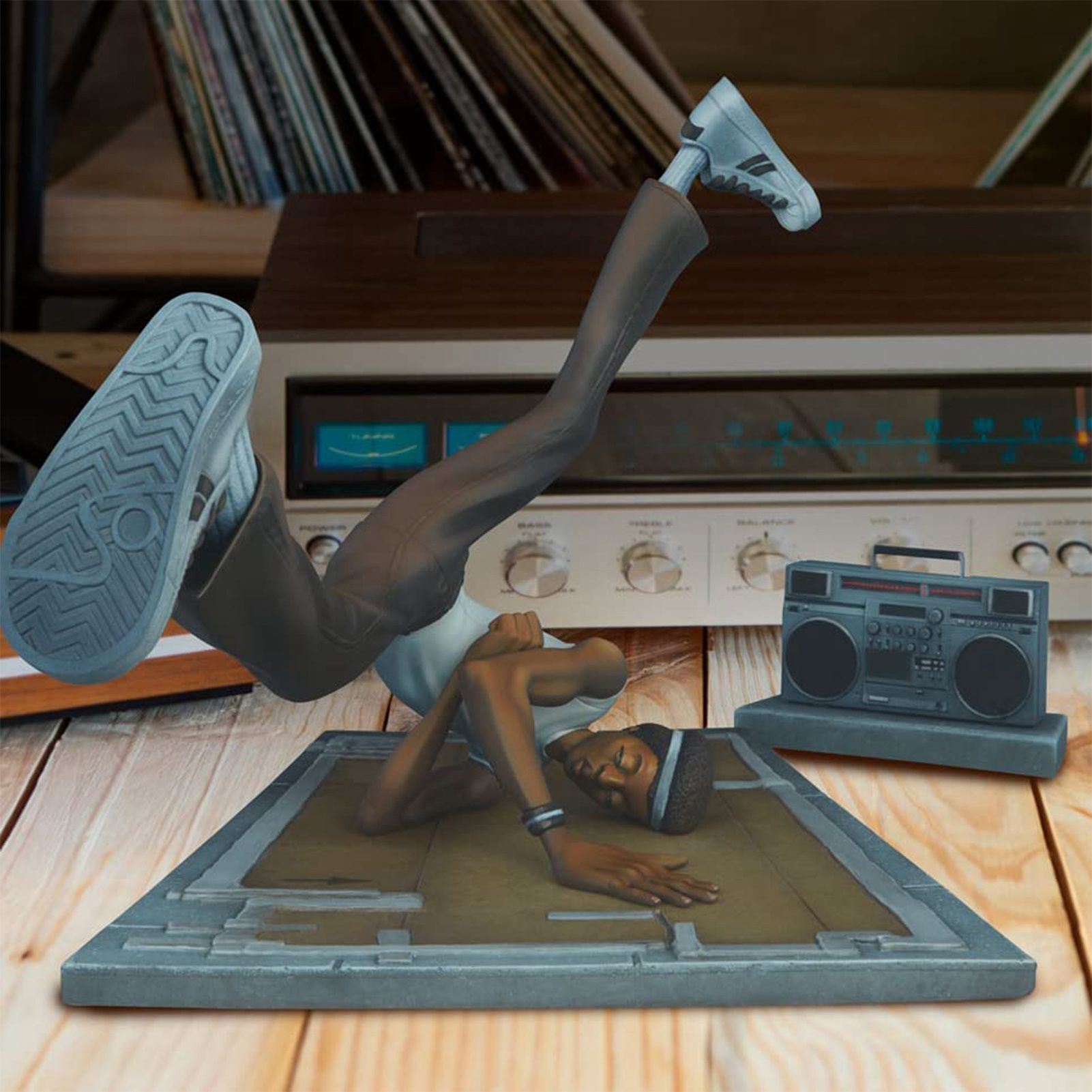 Hip Hop Elements Sculpture Artist Statue DJ Break Dance Modeling Resin Sculpture - Image 14
