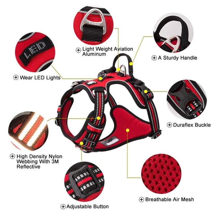No Pull Harness Pink M - Image 4