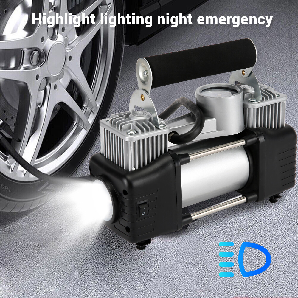 Car Air Compressor 12V 4WD Portable Tyre Inflator Deflator Truck Pump 150PSI - Image 6
