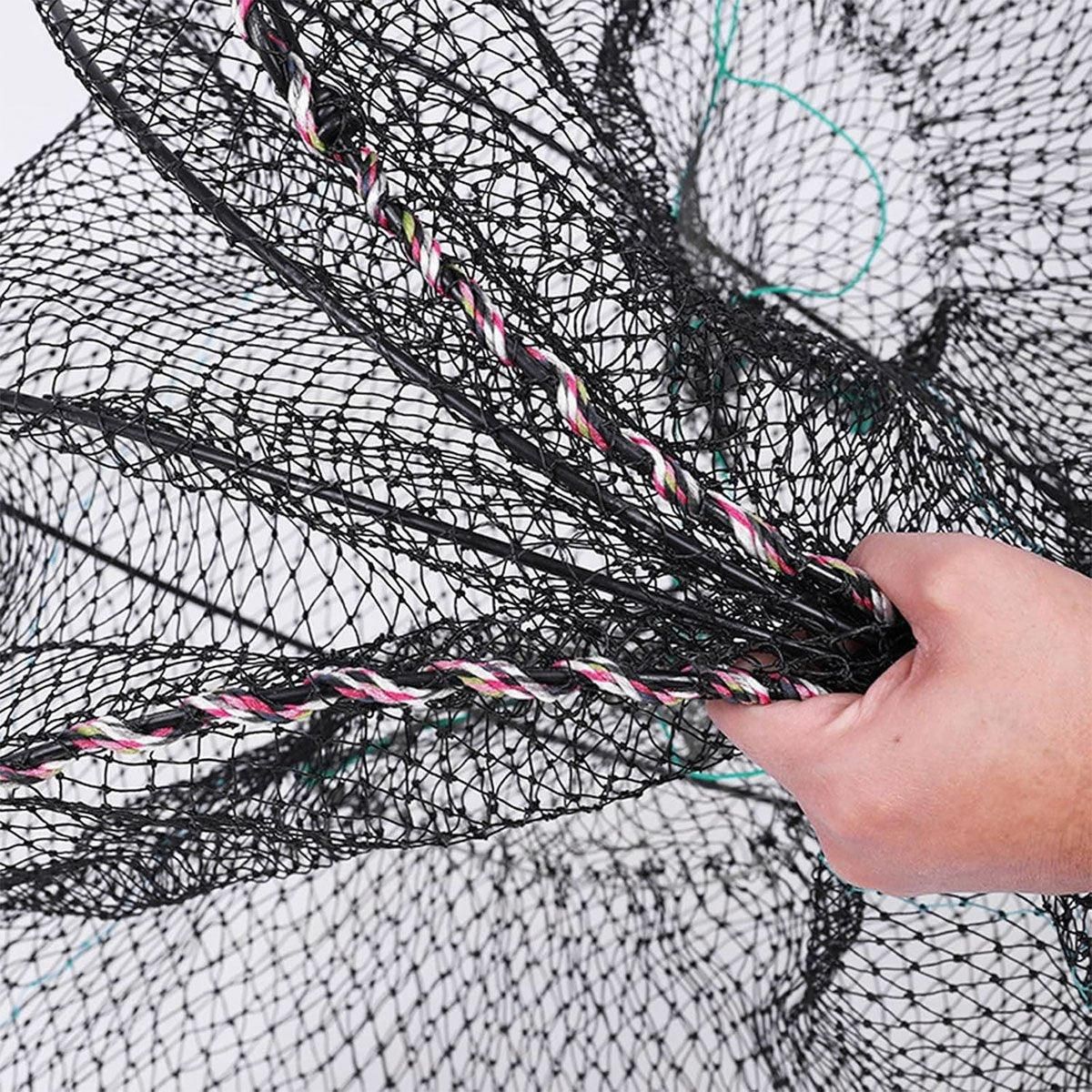 2PCS Shrimp Crab Lobster Fishing Net Fish Trap Cage for Carp Crucian Breeding - Image 11