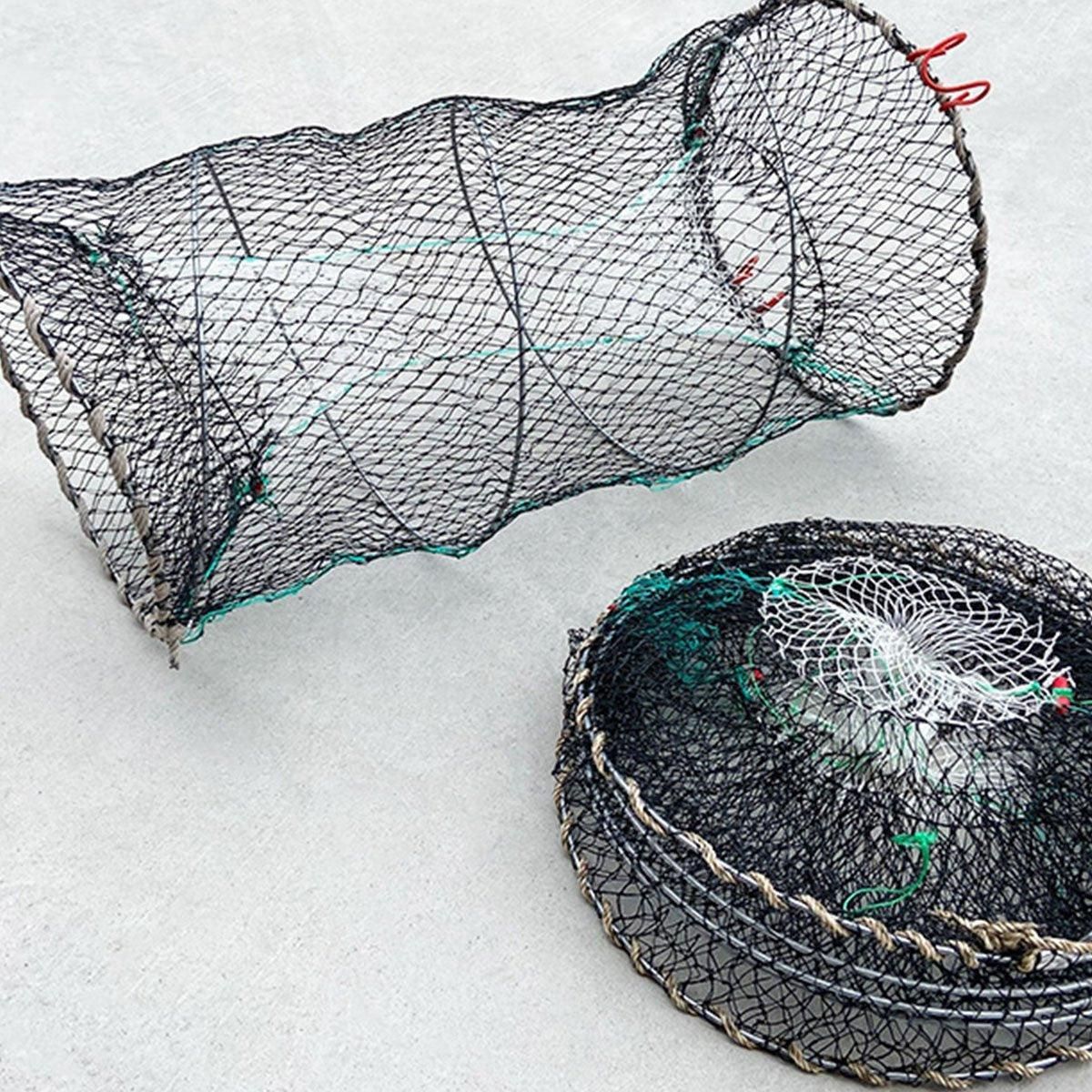 2PCS Shrimp Crab Lobster Fishing Net Fish Trap Cage for Carp Crucian Breeding - Image 13
