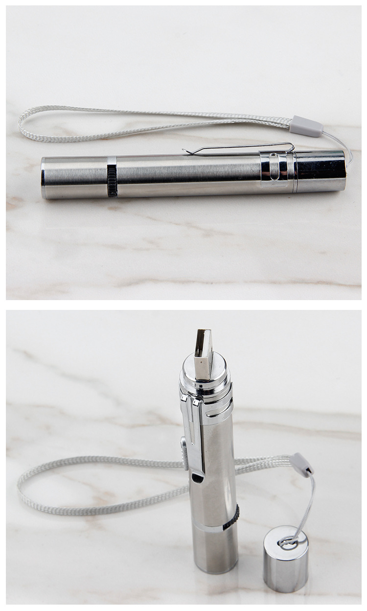 2PCS USB Rechargeable Multifunctional Laser Pointer for Cats - Interactive Toy with Star and Butterfly Patterns - Image 5