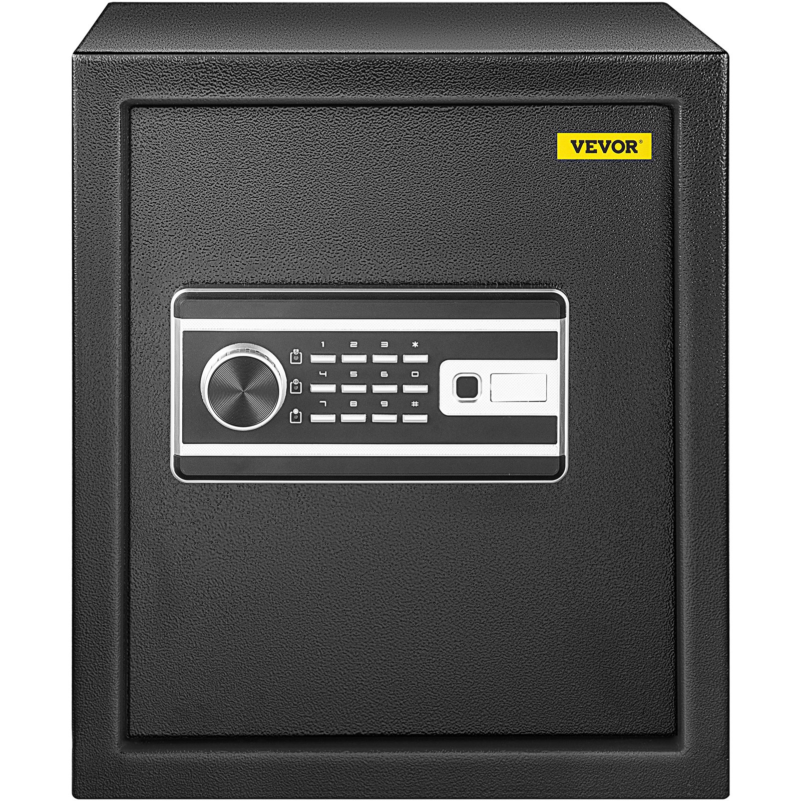Safe Box, 1.7 CU.FT Fingerprint Safe Box for Money with 2 Keys & Digital Keypad, Q235 Steel Safe Box for Storing Cash, Jewelry, Pistols, Documents, Watches in Home & Office & Hotel - Image 9