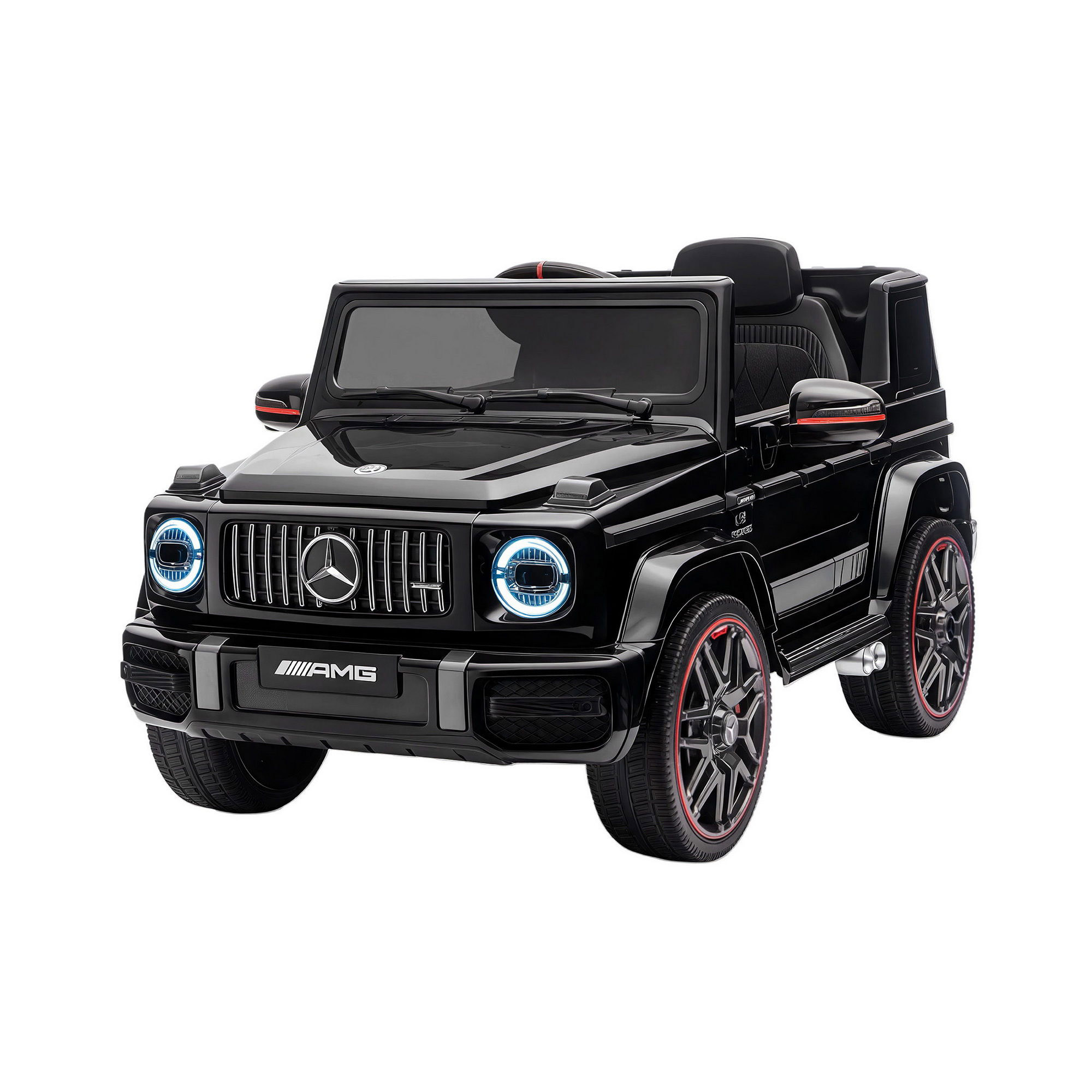 Kids Electric Ride On Car G63 Toy Cars Remote Control Black - Image 2