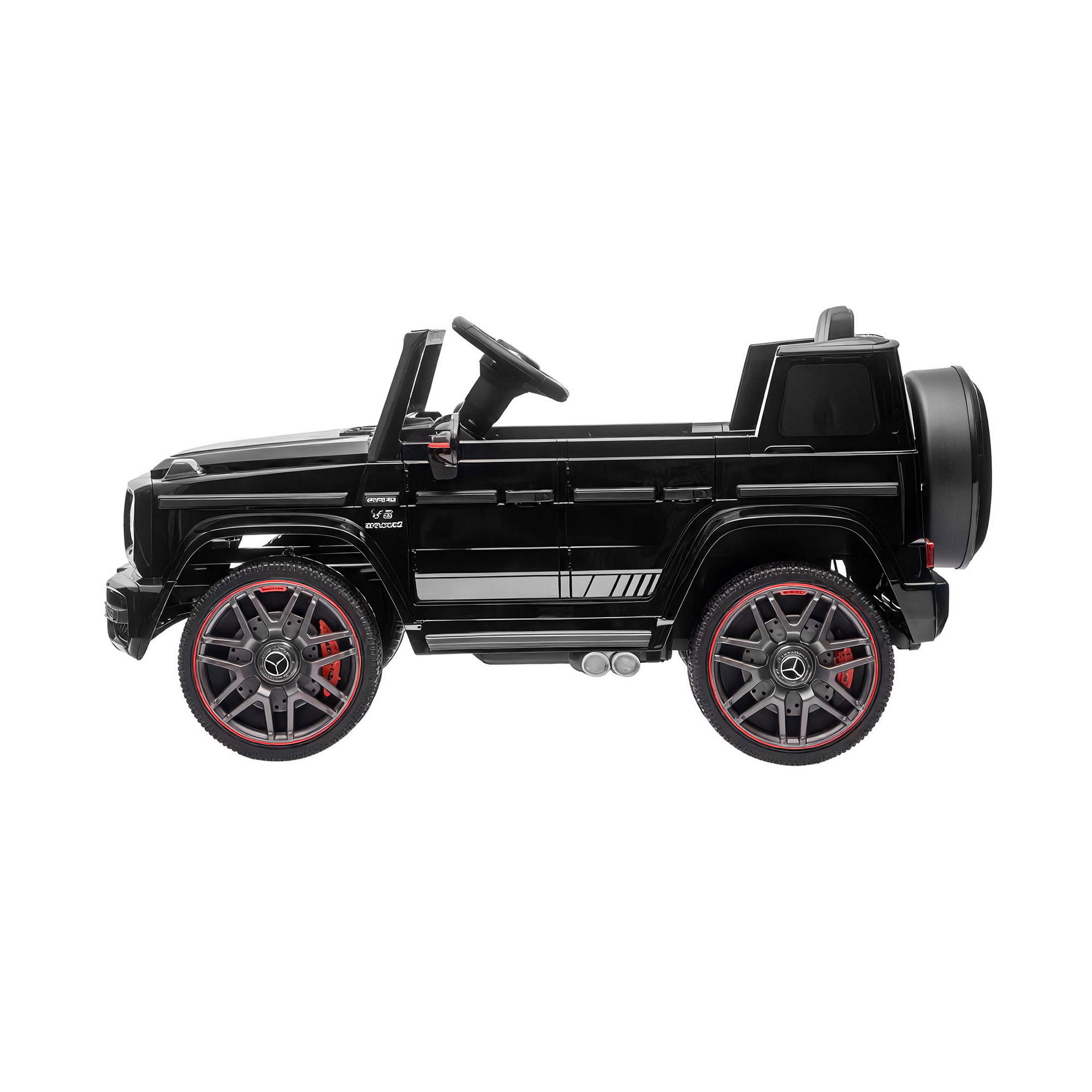 Kids Electric Ride On Car G63 Toy Cars Remote Control Black - Image 4