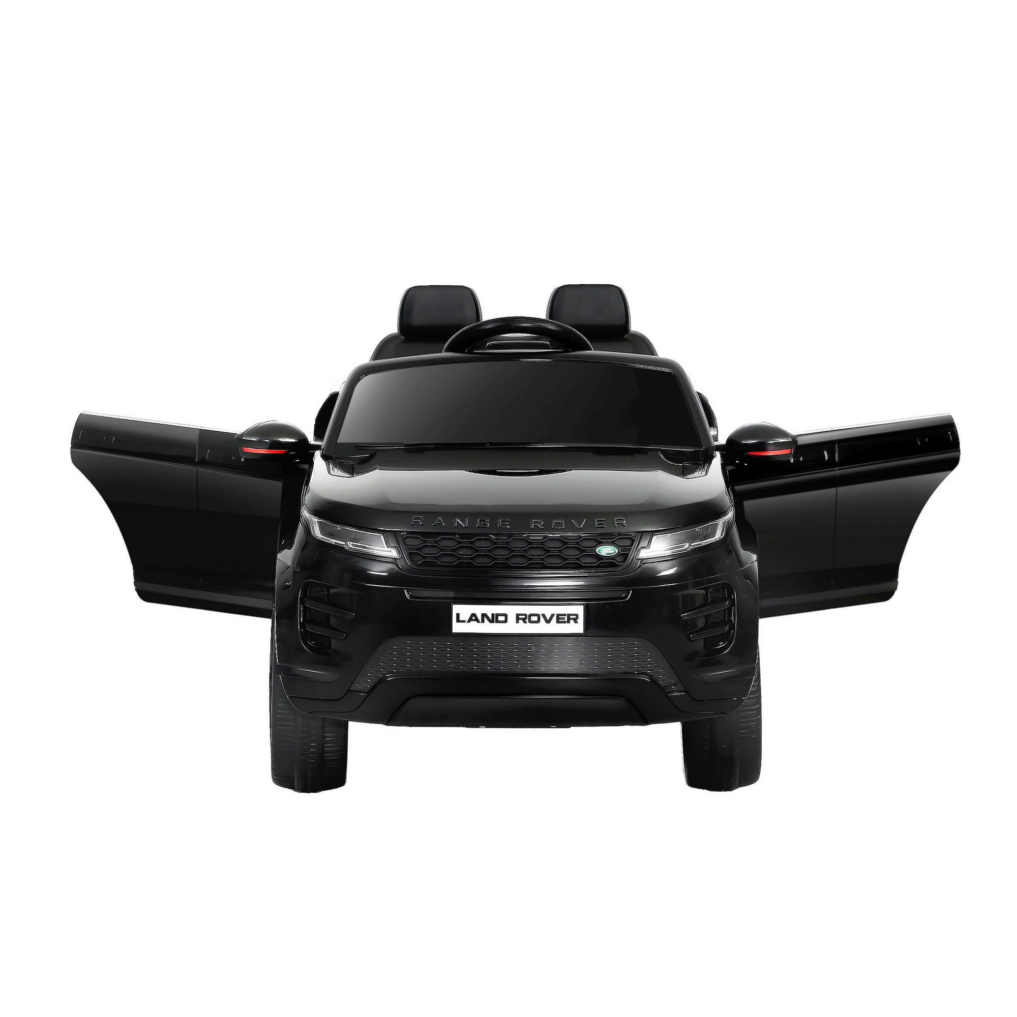 Kids Electric Ride On Car Land Rover Licensed Toy Cars Remote 12V Battery Black - Image 3