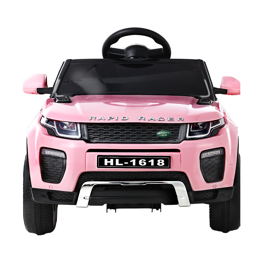Rigo Kids Electric Ride On Car Range Rover-inspired Toy Cars Remote 12V Pink - Image 3
