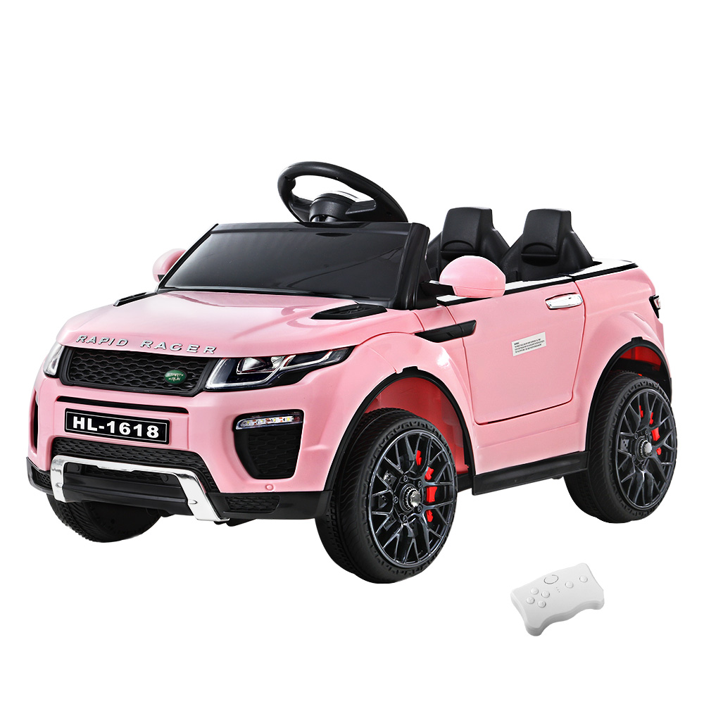 Rigo Kids Electric Ride On Car Range Rover-inspired Toy Cars Remote 12V Pink - Image 7