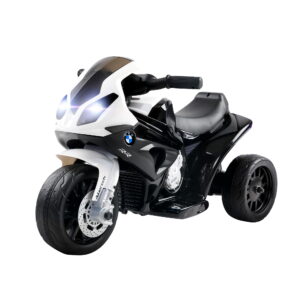 Kids Ride On Car Electric Ride On Cars Motorcycle Motorbike BMW Licensed S1000RR Black