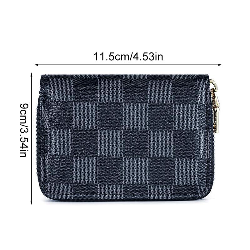 Blue Anti-Magnetic Card Wallet, Creative Multi-Slot Large Capacity Card Holder for Bank Cards, ID, Driver Licence & Business Cards - Image 2