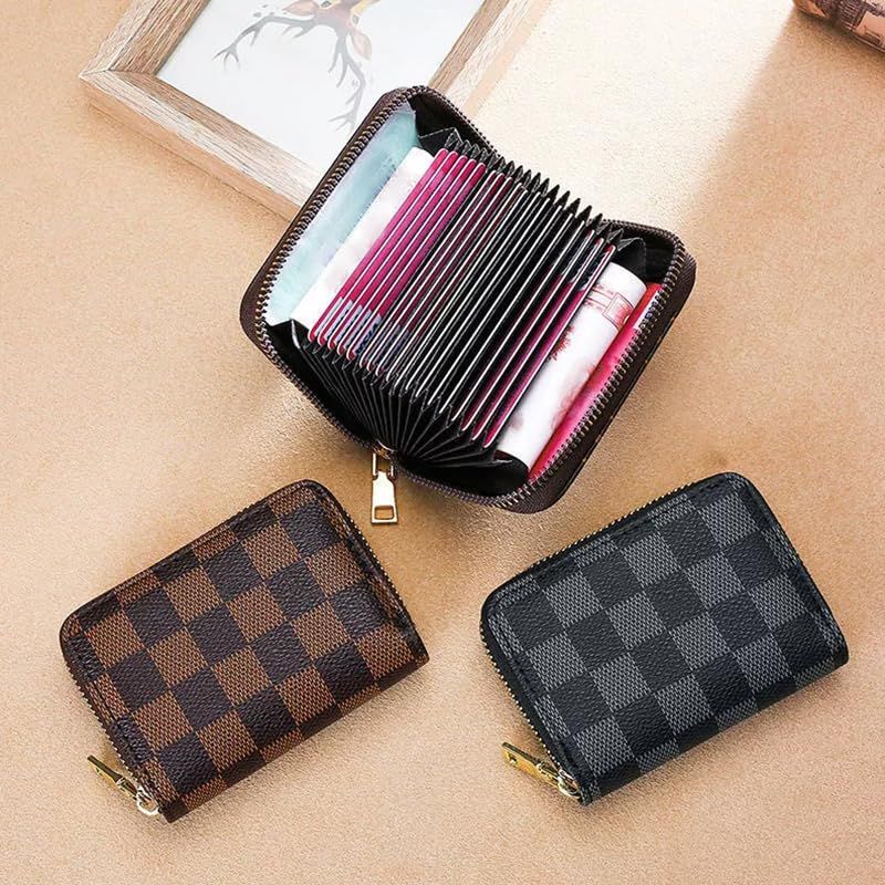 Blue Anti-Magnetic Card Wallet, Creative Multi-Slot Large Capacity Card Holder for Bank Cards, ID, Driver Licence & Business Cards - Image 6