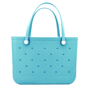 Waterproof Hexagon Mesh Beach Bag - Large Capacity Travel Storage Tote for Swimwear Towel Sunglasses - Light Blue Large 48x34x24cm