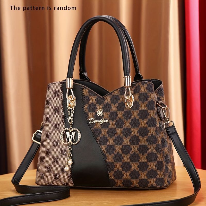 Women'S Handbag Shoulder Bag Cross-Body Bag Autumn Winter Fashion Premium - Red - Size 28-12-19 - Image 3