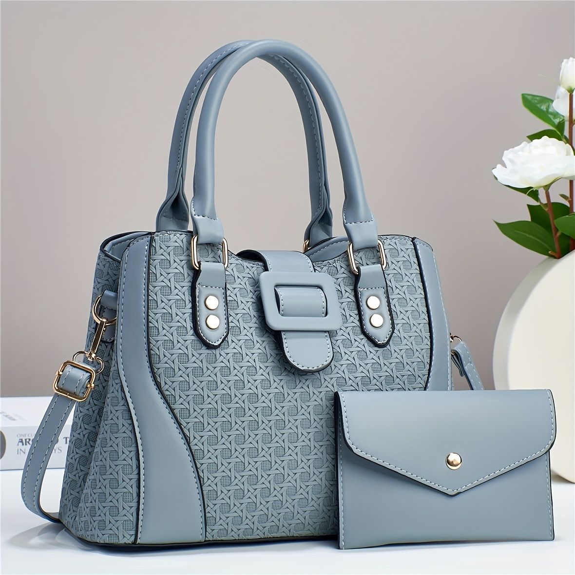 Ladies Handbag Small Purse Fashion Handbag Trendy Bag Australian Women Durable - Black - Size 30-13-23 - Image 2