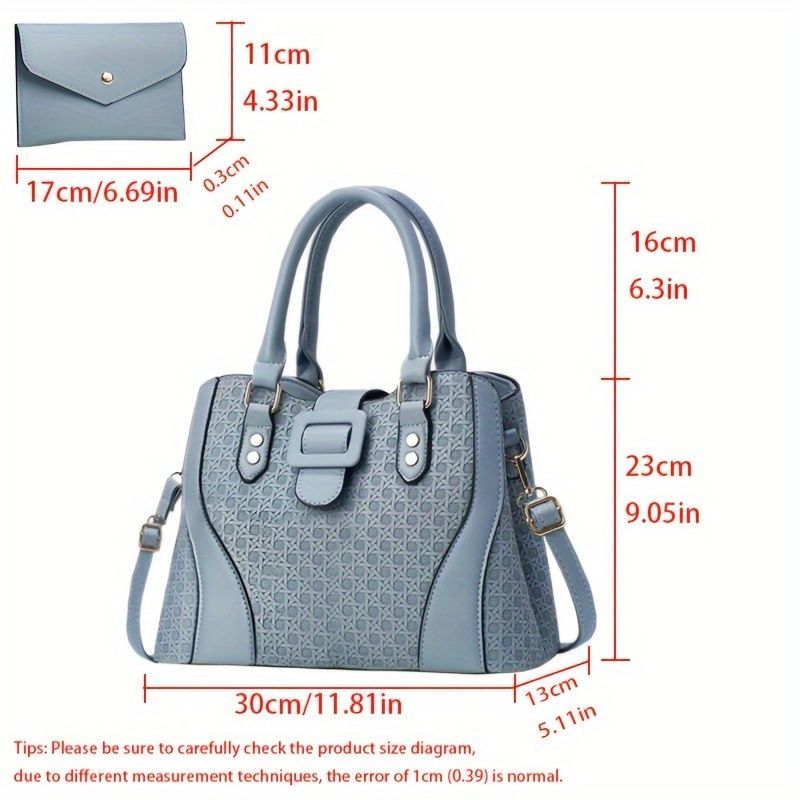 Ladies Handbag Small Purse Fashion Handbag Trendy Bag Australian Women Durable - Black - Size 30-13-23 - Image 8