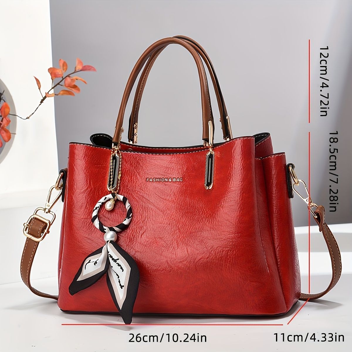 Single-Shoulder Handbag Crossbody Bag New Handbag Stylish Bag Australia Fashion - Green - Size 26-11-19 - Image 7