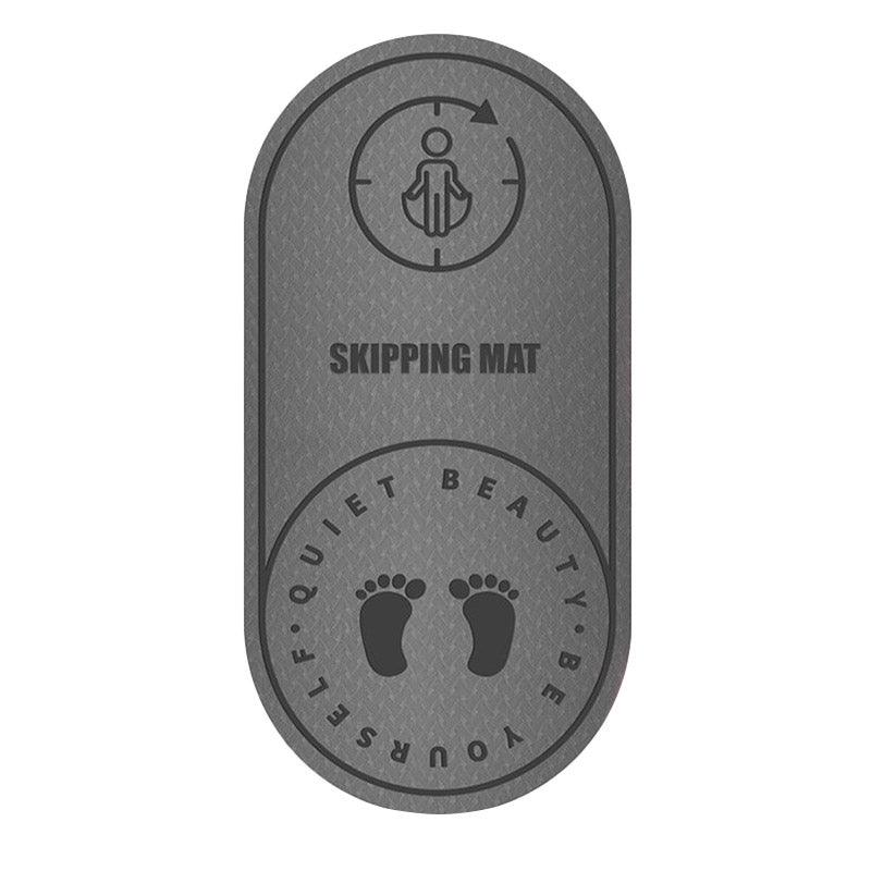Jump Rope Mat Soundproof Shock Absorbing Mat for Indoor Fitness Yoga Floor Use - Pink - Image 6