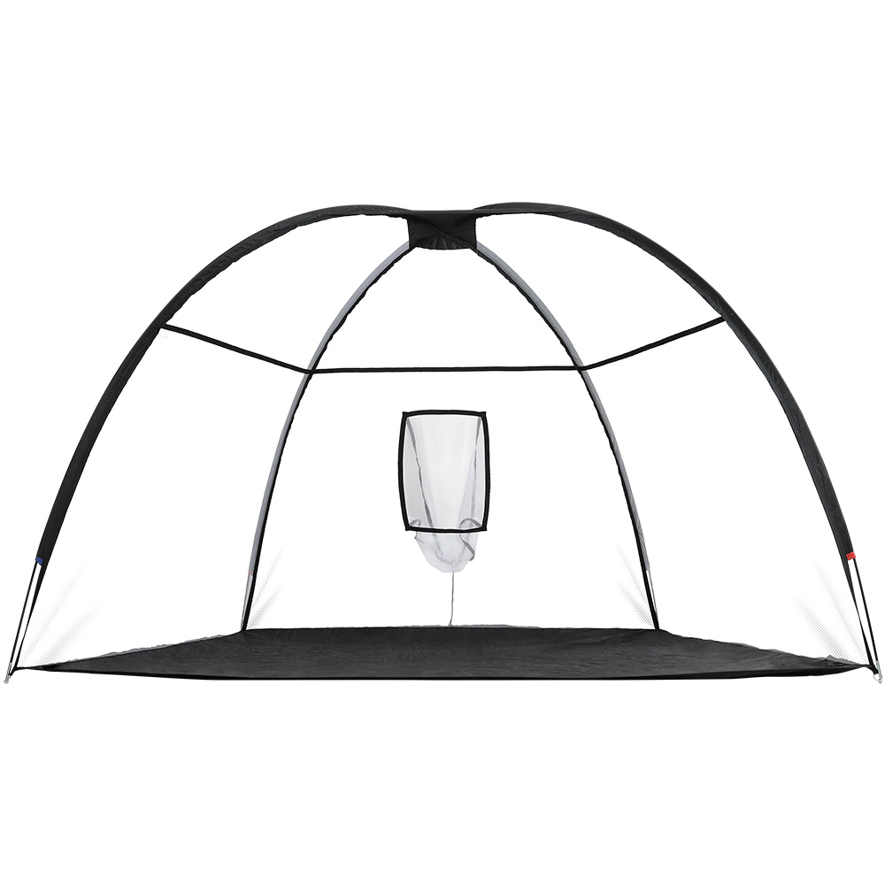 Everfit 3.5m Golf Practice Net Portable Training Aid Driving Target Tent Black - Image 3