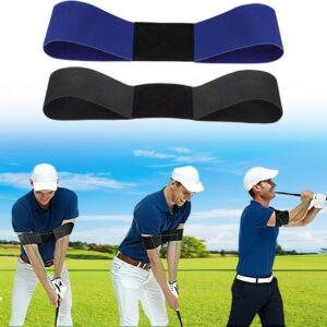 2pcs Golf Swing Training Bracelet for Posture Correction, Compatible with Golf Training Aids