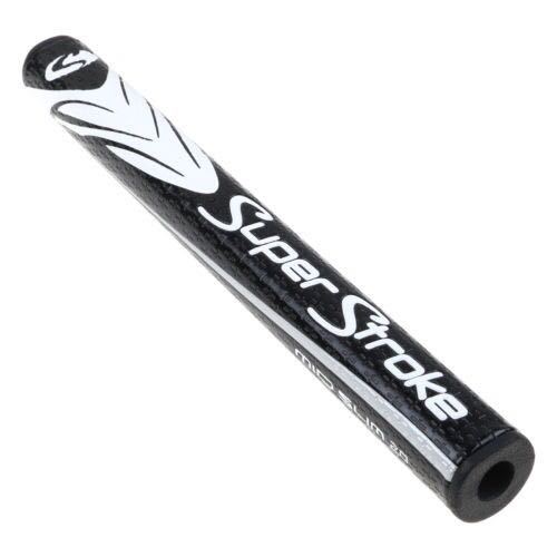 Super Stroke Putter Golf Grip Slim Mid Fat 3-Pack Black White