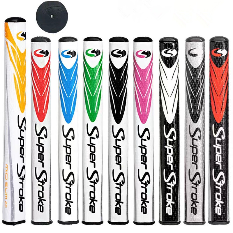 Super Stroke Putter Golf Grip Slim Mid Fat 3-Pack Black White - Image 2