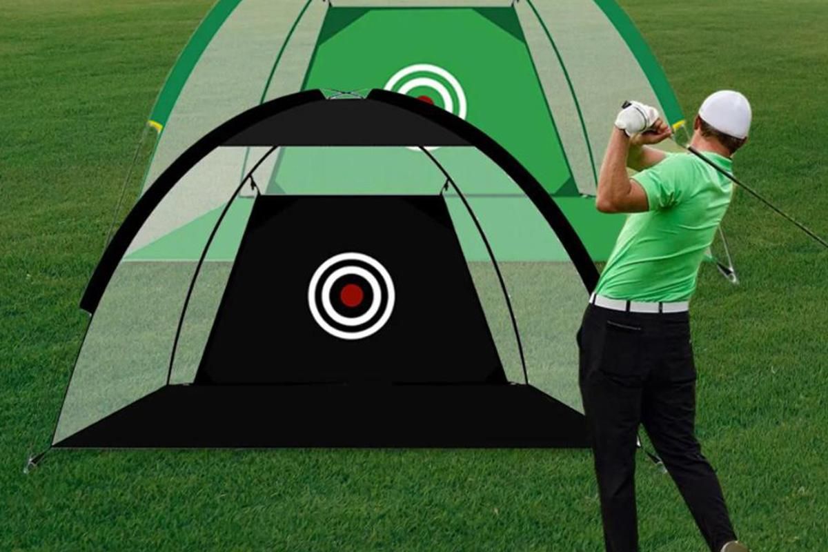Golf Practice Net Hitting Driving Netting Chipping Cage Training Aid Mesh - Image 2