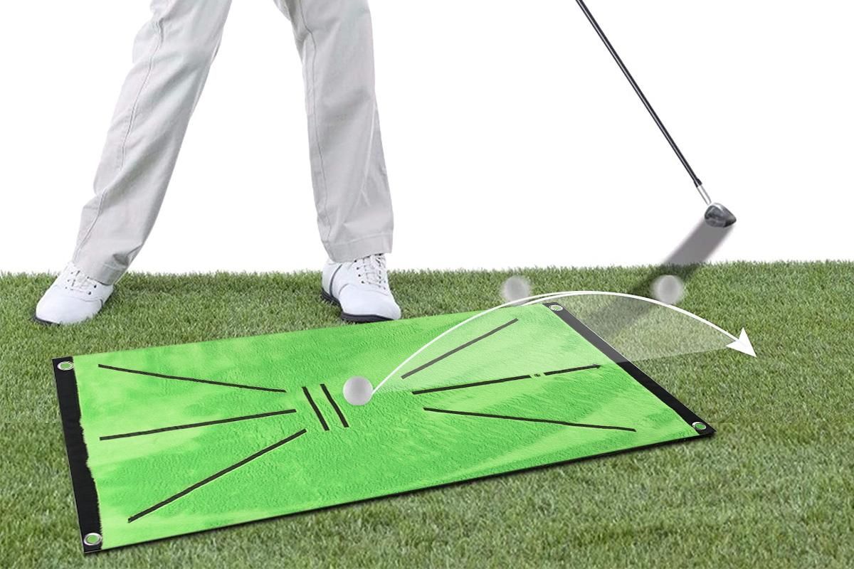 Golf Swing Training Mat for Practice - Image 2