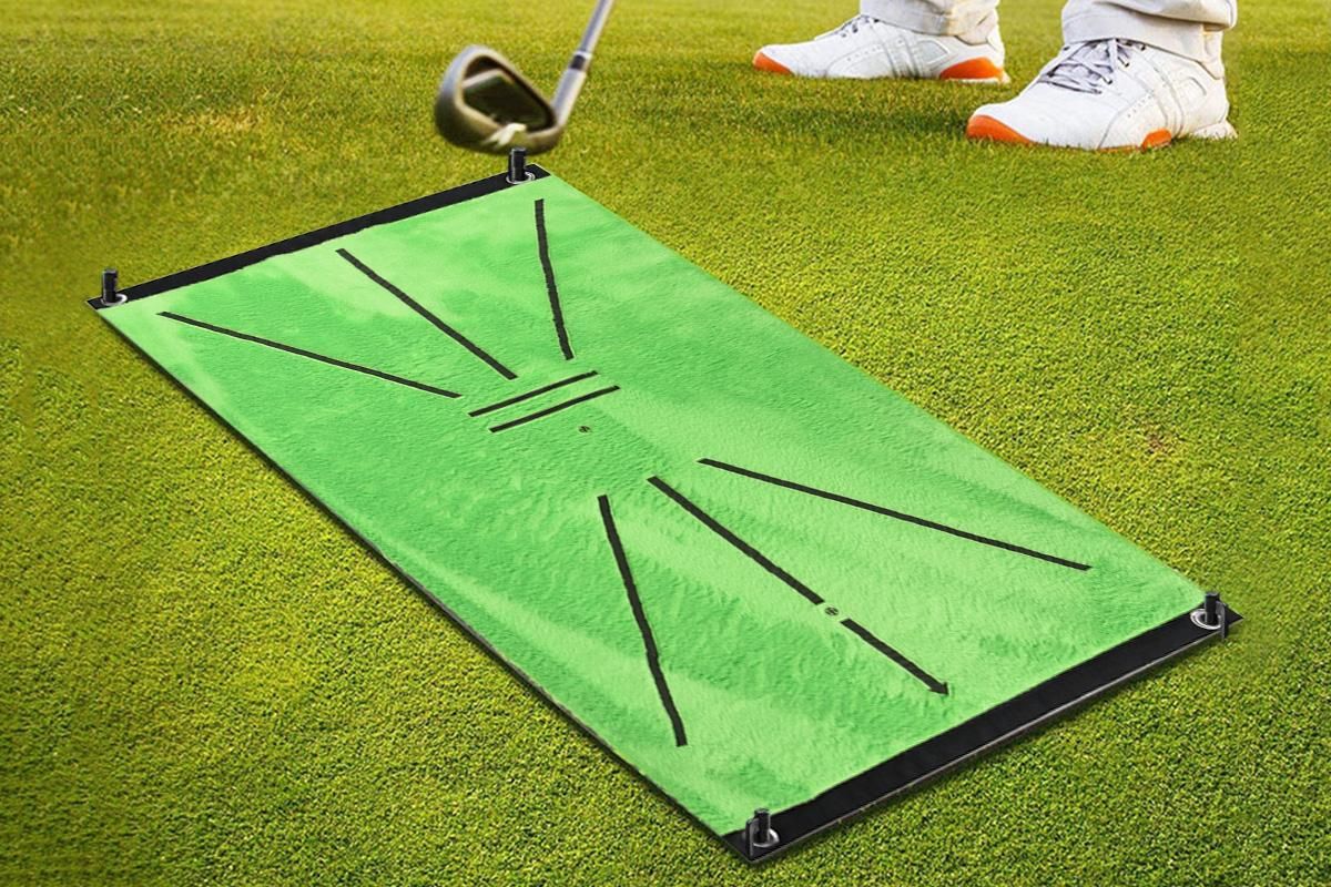 Golf Swing Training Mat for Practice - Image 3